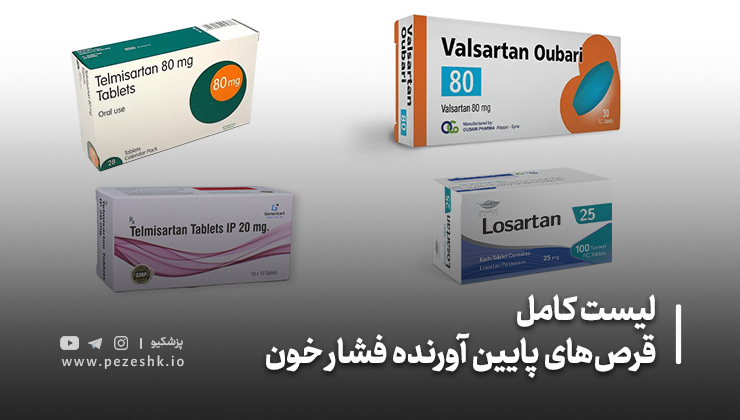 عکس قرصهای فشار خون بالا
