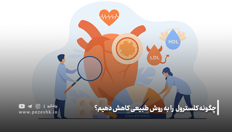 کاهش کلسترول به روش طبیعی