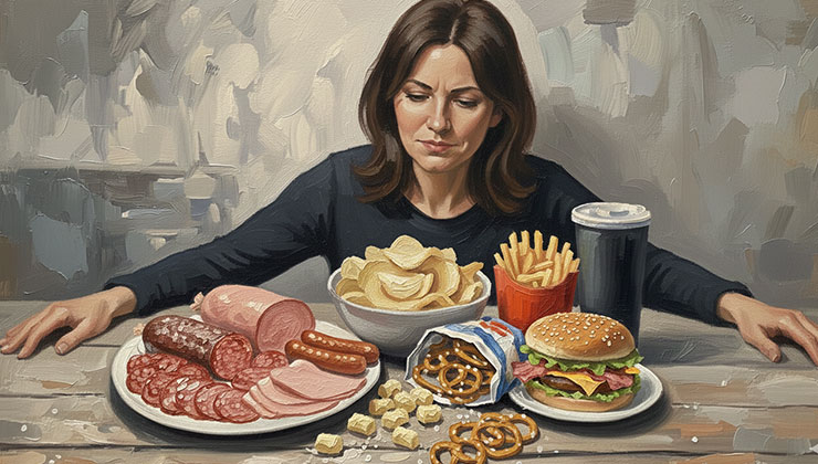 11 تا از بدترین خوراکی ها برای فشار خون بالا