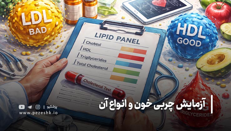 انواع آزمایش چربی خون