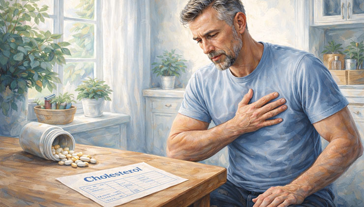 علائم چربی خون بالا در مردان