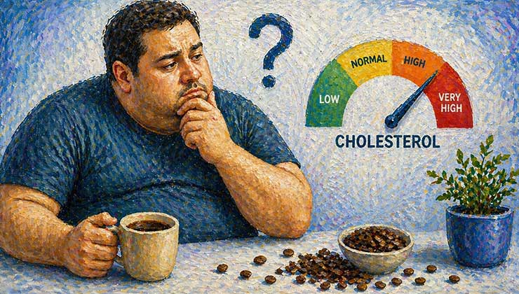 آیا قهوه باعث افزایش کلسترول می شود؟