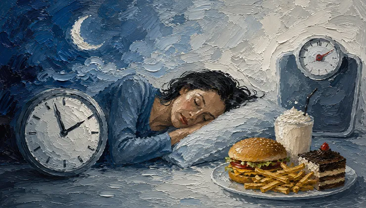 آیا اختلال در خواب باعث چاقی می شود؟