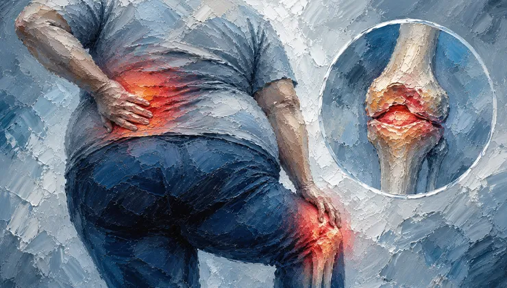تأثیر چاقی بر آرتروز زانو، کمر و مفاصل بدن