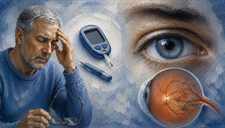 تاثیر دیابت بر بینایی – چگونه قند خون چشم‌های شما را تهدید می‌کند؟