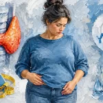 آیا کم کاری تیروئید باعث چاقی می‌شود؟