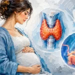 پرکاری تیروئید در بارداری؛ علائم، خطرات و روش های درمان