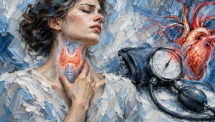 پرکاری تیروئید و فشار خون بالا – علت افزایش فشار خون و روش‌های کنترل آن