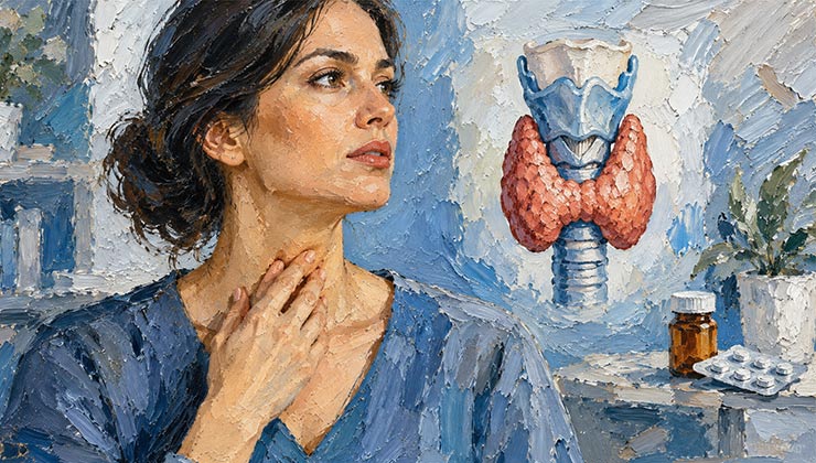پرکاری تیروئید چیست؟ علل، تشخیص و روش های درمان
